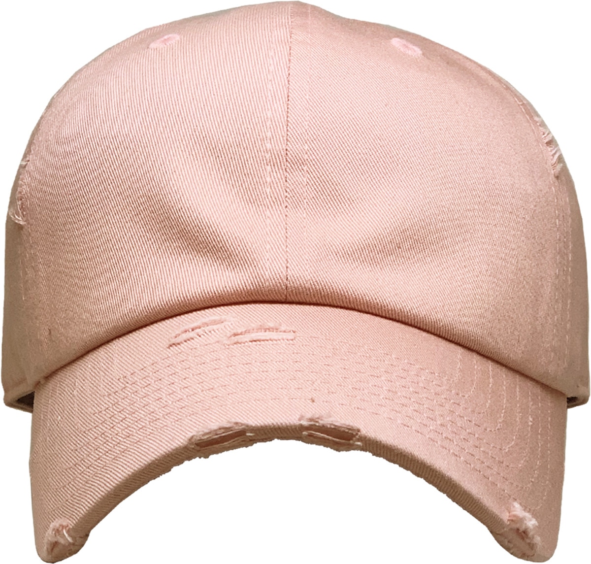 Rose Distressed Vintage Baseball Cap Front View